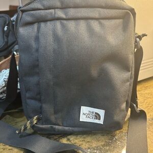 The North Face Black Messenger Bag Weather-Resistant